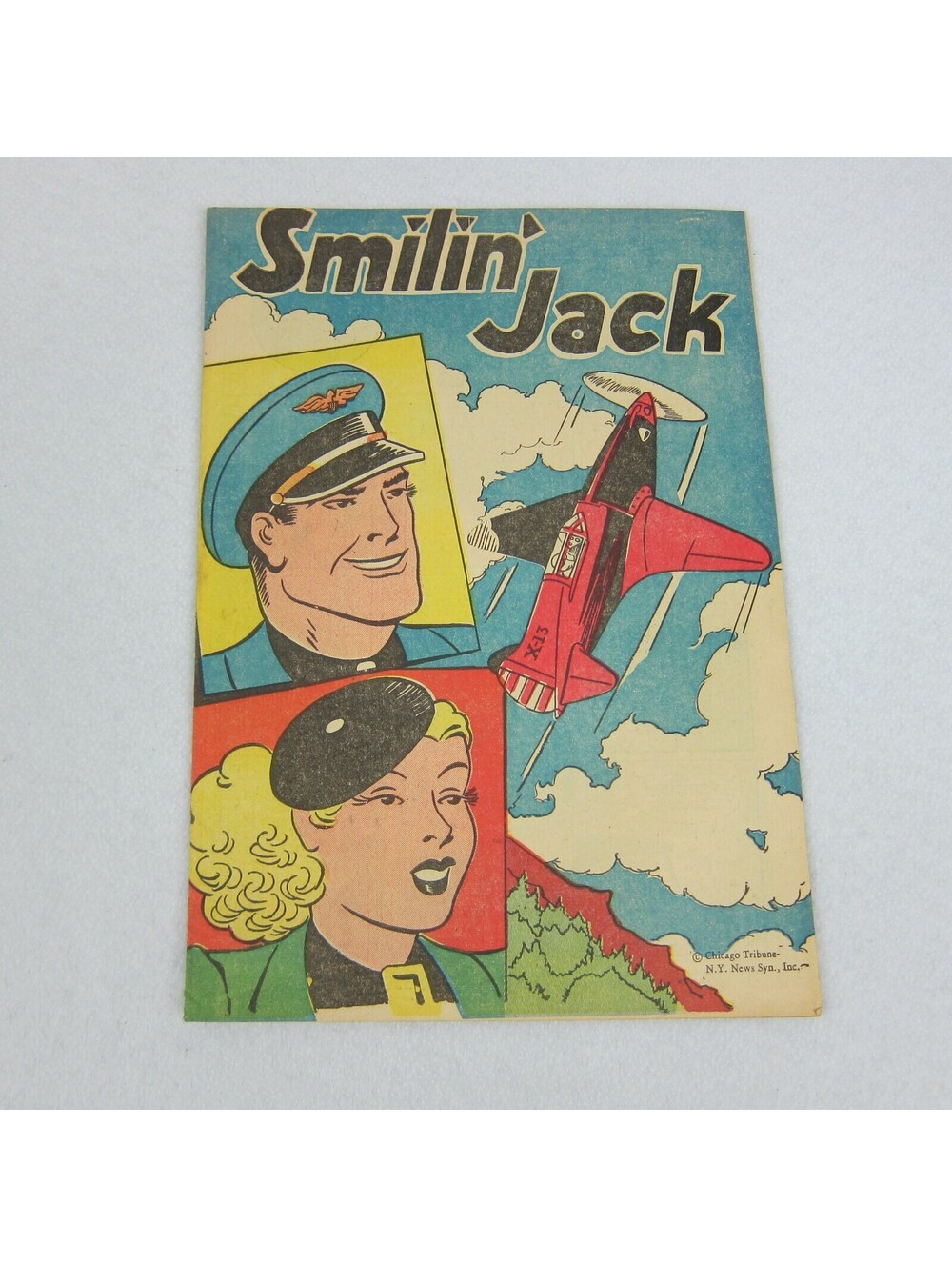Vintage 1938 Smilin Jack Comic Book Chicago Tribune Popped Wheat Promo